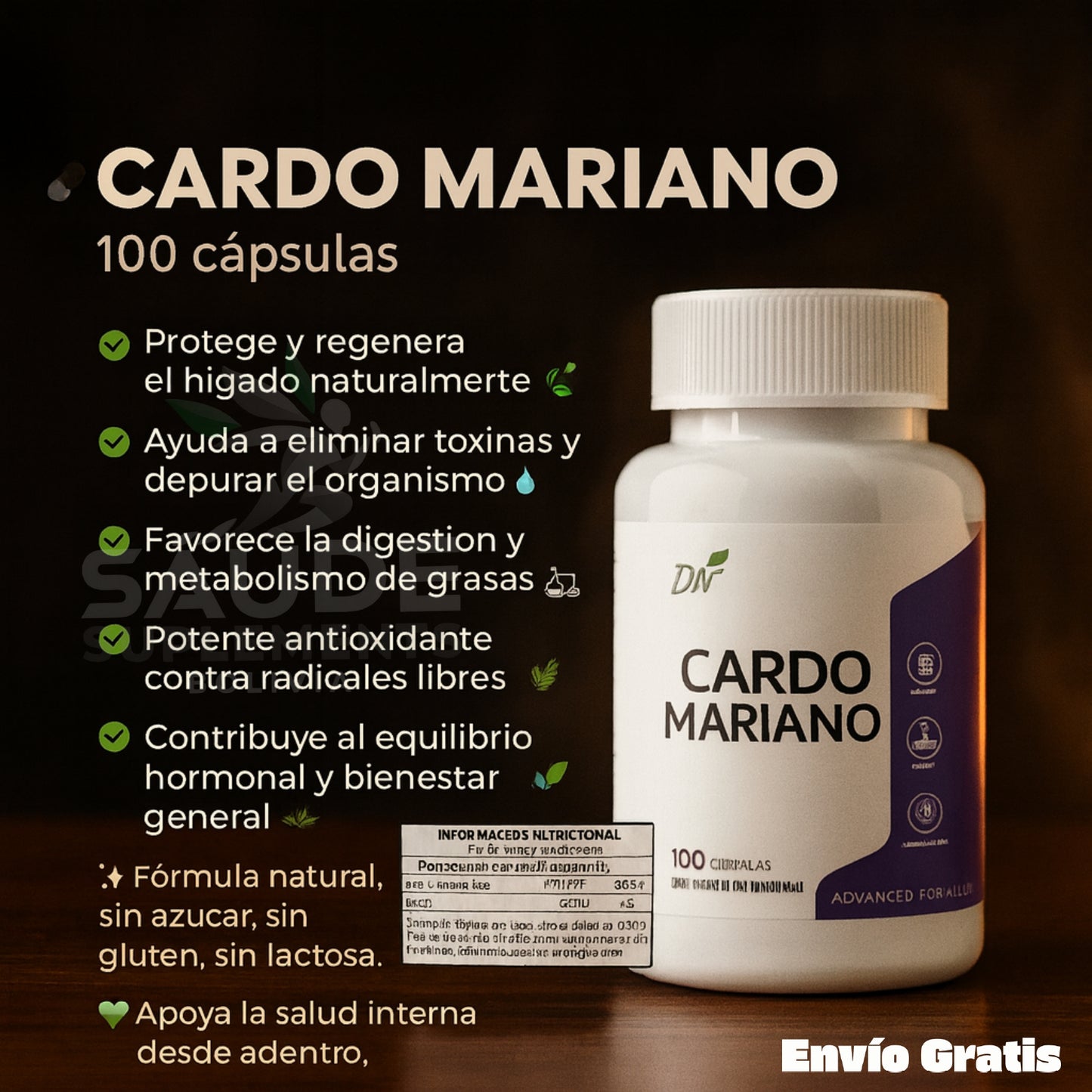 Cardo Mariano – Protección Natural para tu Hígado