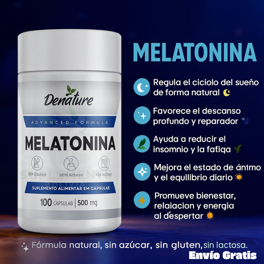 Melatonina – Duerme Mejor, Vive Mejor