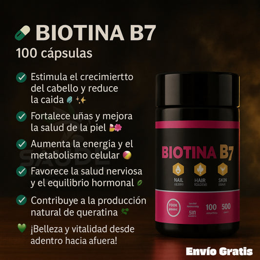Biotina B7 – Belleza desde Adentro