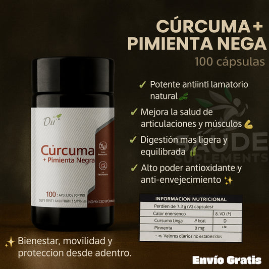 Cúrcuma – Alivio Natural y Bienestar Diario