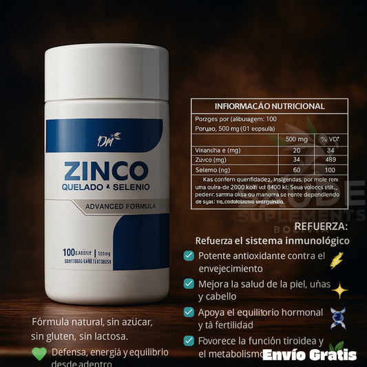 Zinc – Apoyo Natural para tu Sistema Inmune